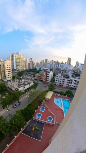 Apartamento con Piscina, Cancha de Tenis, Nuevo Rodadero, Santa Marta
